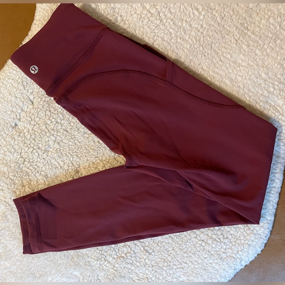 lululemon Align™ High-Rise Pant with Pockets 25" RED MERLOT